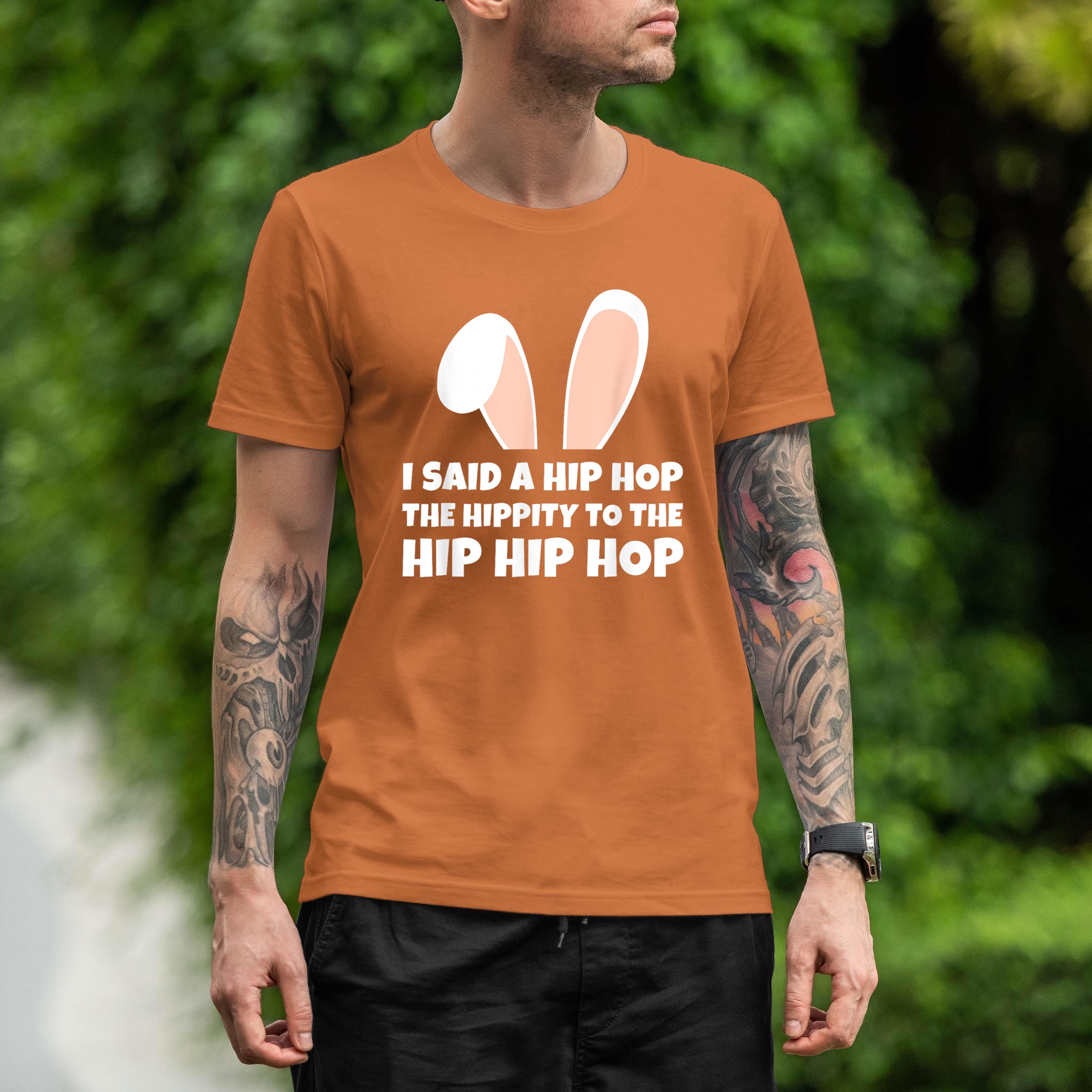 Easter Bunny Funny Joke Cute Hip Hop Bunny Shirt 